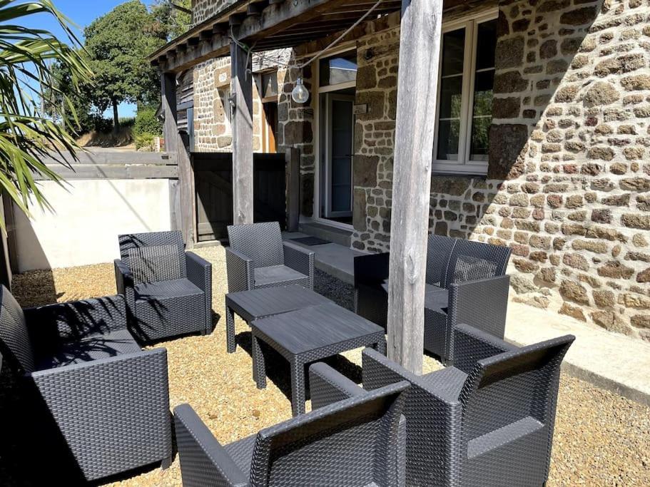 Gites Le Bisson Heussé Exterior foto